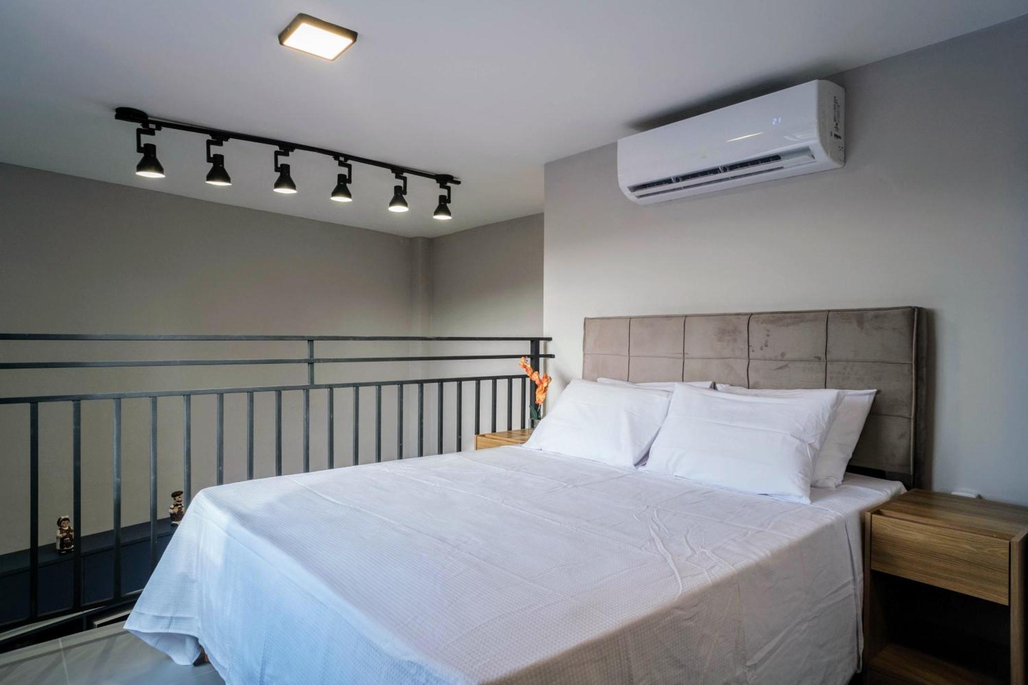 Apartamento Loft Charmoso Aeroporto Metro Sp Expo Com Ac *
